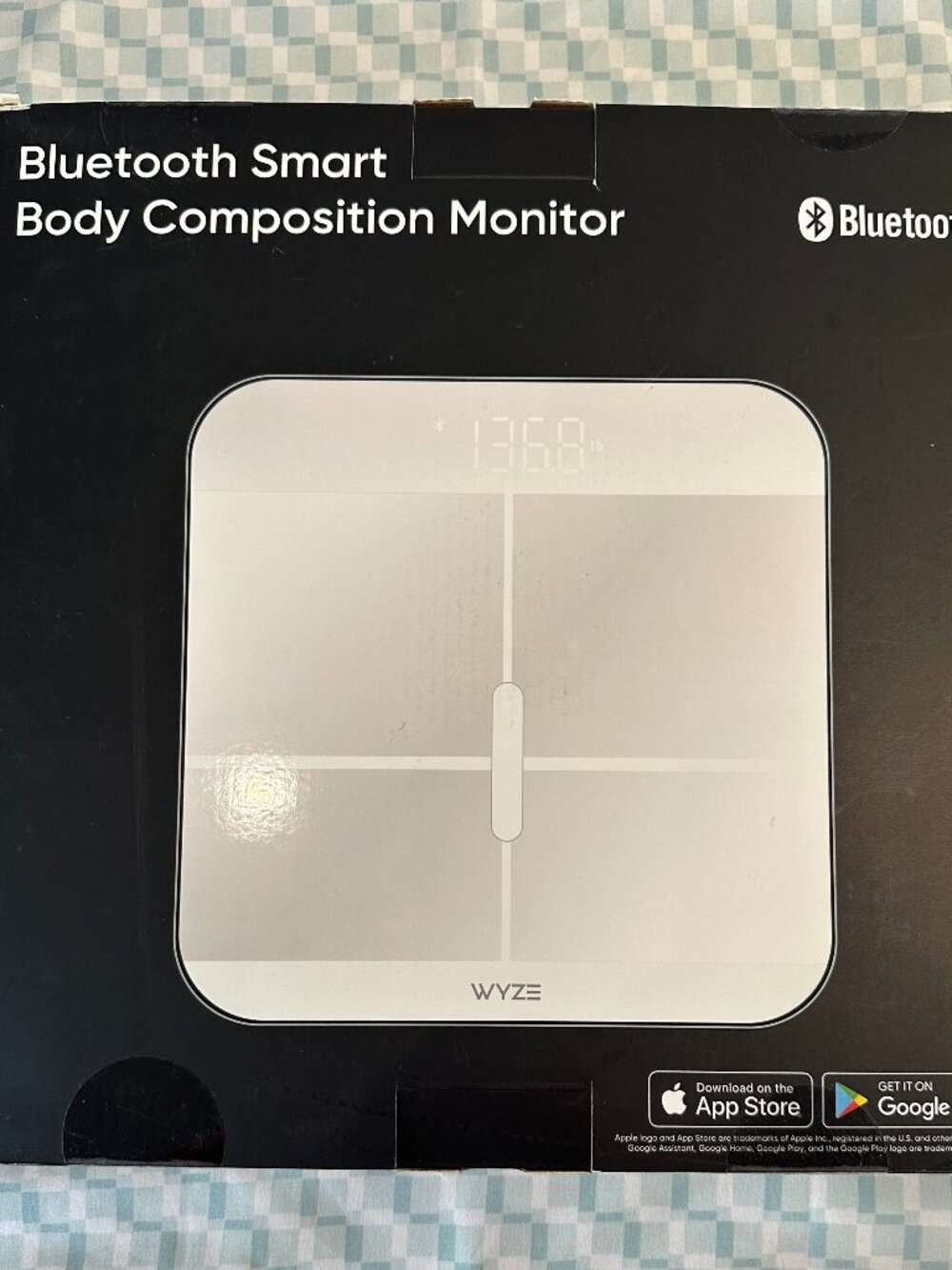 Wyze Digital Bathroom Scale for Body Weight and Body Mass Composition